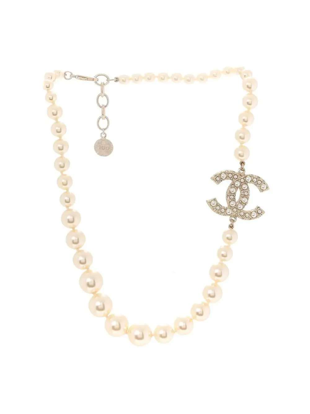 Chanel Pearl Cc Anniversary Necklace #300104C17B